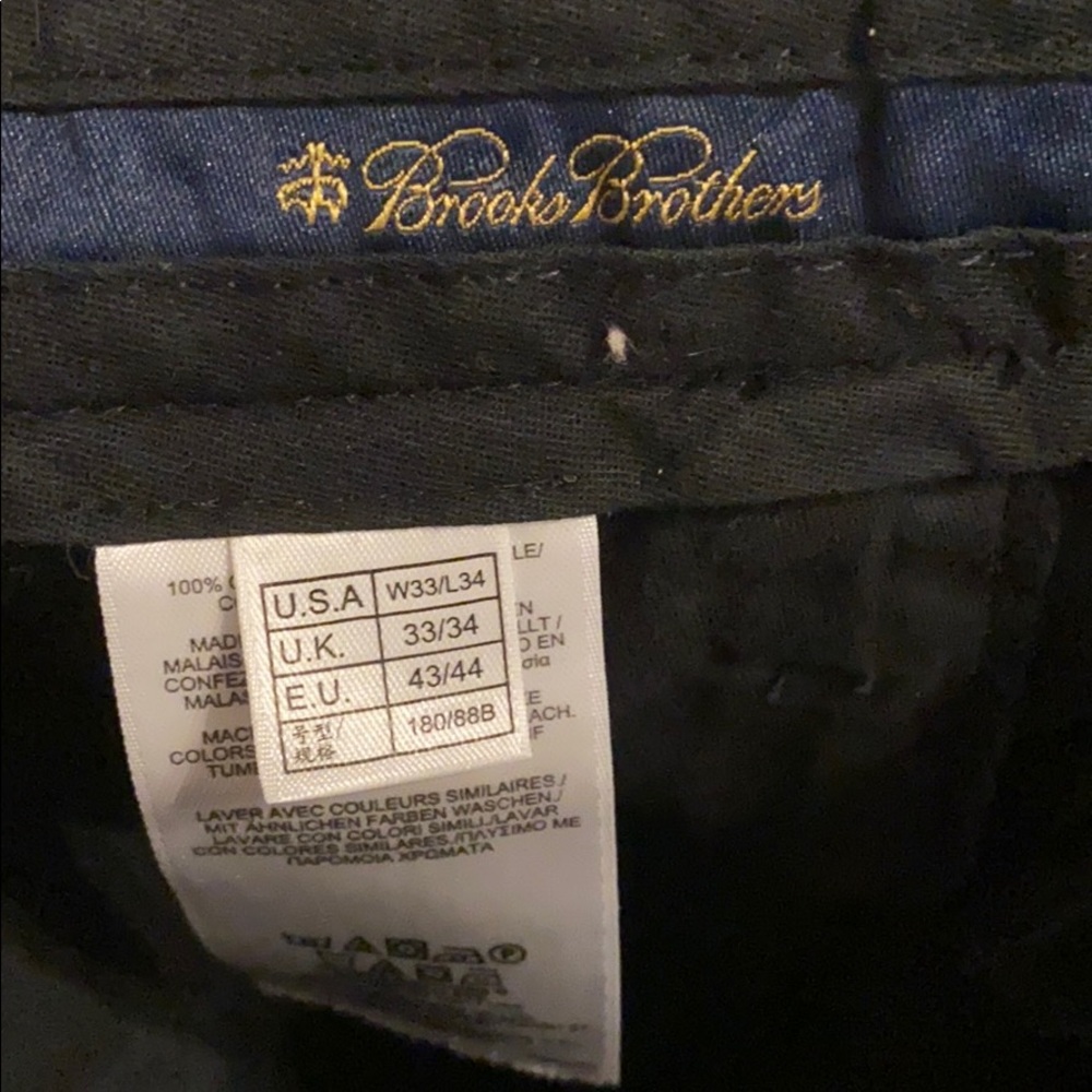 Navy brooks brothers slacks.
